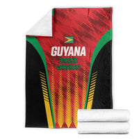 Custom Amazon Warriors Guyana Cricket Blanket Ready For Glory Red Version - Wonder Print Shop