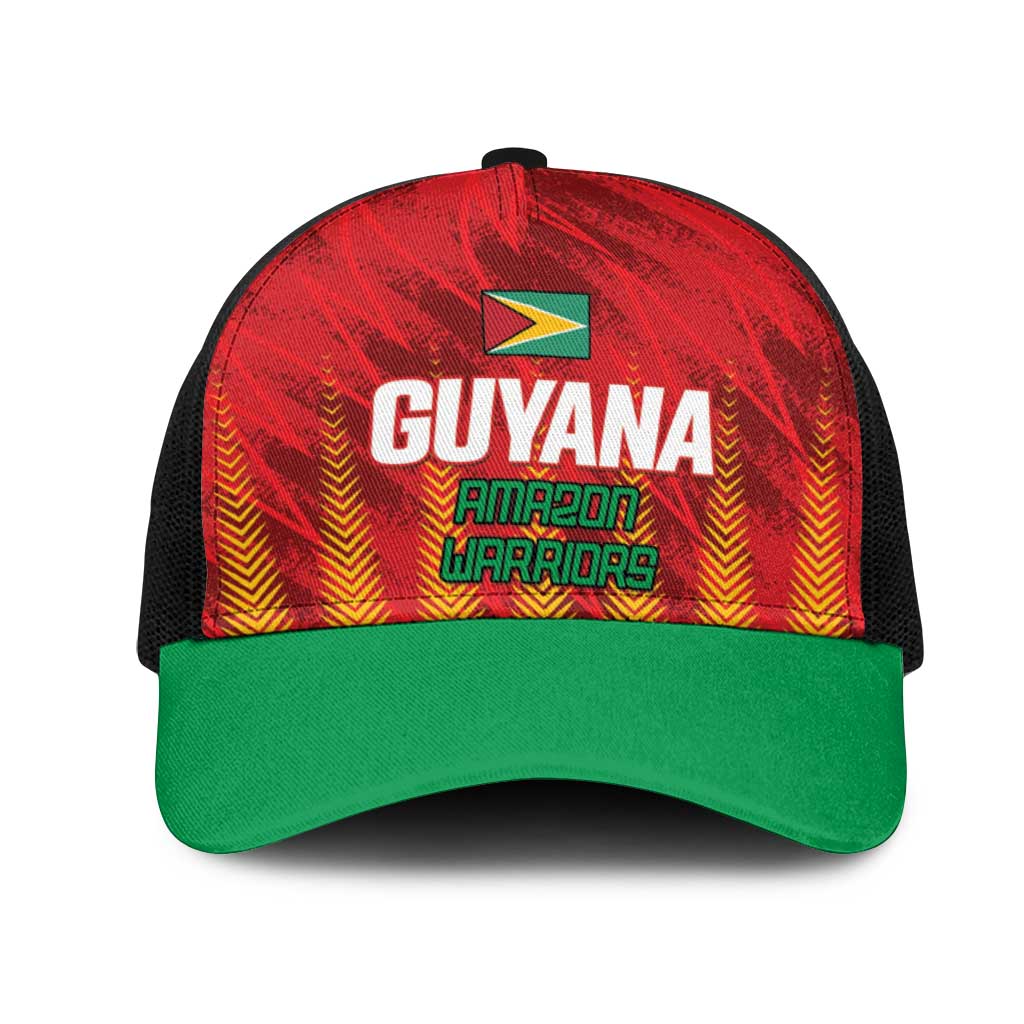 Amazon Warriors Guyana Cricket Mesh Trucker Cap Ready For Glory Red Version - Wonder Print Shop