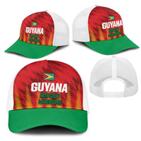 Amazon Warriors Guyana Cricket Mesh Trucker Cap Ready For Glory Red Version - Wonder Print Shop
