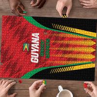 Amazon Warriors Guyana Cricket Puzzle Ready For Glory Red Version - Wonder Print Shop
