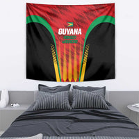 Custom Amazon Warriors Guyana Cricket Tapestry Ready For Glory Red Version - Wonder Print Shop