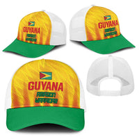 Amazon Warriors Guyana Cricket Baseball Net Cap Ready For Glory Yellow Version - Wonder Print Shop