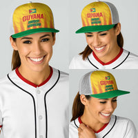 Amazon Warriors Guyana Cricket Baseball Net Cap Ready For Glory Yellow Version - Wonder Print Shop