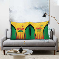 Amazon Warriors Guyana Cricket Pillow Cover Ready For Glory Yellow Version - Wonder Print Shop