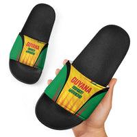 Amazon Warriors Guyana Cricket Slide Sandals Ready For Glory Yellow Version - Wonder Print Shop