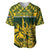 South Africa Rugby Baseball Jersey Go Springboks African Pattern - Wonder Print Shop