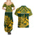 South Africa Rugby Couples Matching Summer Maxi Dress and Hawaiian Shirt Go Springboks African Pattern - Wonder Print Shop