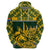 South Africa Rugby Hoodie Go Springboks African Pattern - Wonder Print Shop