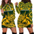 South Africa Rugby Hoodie Dress Go Springboks African Pattern - Wonder Print Shop