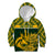 South Africa Rugby Kid Hoodie Go Springboks African Pattern - Wonder Print Shop