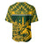 Custom South Africa Rugby Baseball Jersey Go Springboks African Pattern - Wonder Print Shop