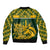 Custom South Africa Rugby Bomber Jacket Go Springboks African Pattern - Wonder Print Shop