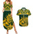 Custom South Africa Rugby Couples Matching Summer Maxi Dress and Hawaiian Shirt Go Springboks African Pattern - Wonder Print Shop