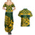 Custom South Africa Rugby Couples Matching Summer Maxi Dress and Hawaiian Shirt Go Springboks African Pattern - Wonder Print Shop