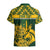 Custom South Africa Rugby Hawaiian Shirt Go Springboks African Pattern - Wonder Print Shop