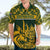 Custom South Africa Rugby Hawaiian Shirt Go Springboks African Pattern - Wonder Print Shop