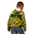 Custom South Africa Rugby Kid Hoodie Go Springboks African Pattern - Wonder Print Shop