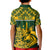 Custom South Africa Rugby Kid Polo Shirt Go Springboks African Pattern - Wonder Print Shop