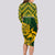 Custom South Africa Rugby Long Sleeve Bodycon Dress Go Springboks African Pattern - Wonder Print Shop