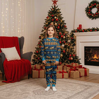 Hawaii Turtles Starfish Unique Pattern Christmas Pajama Set - Wonder Print Shop