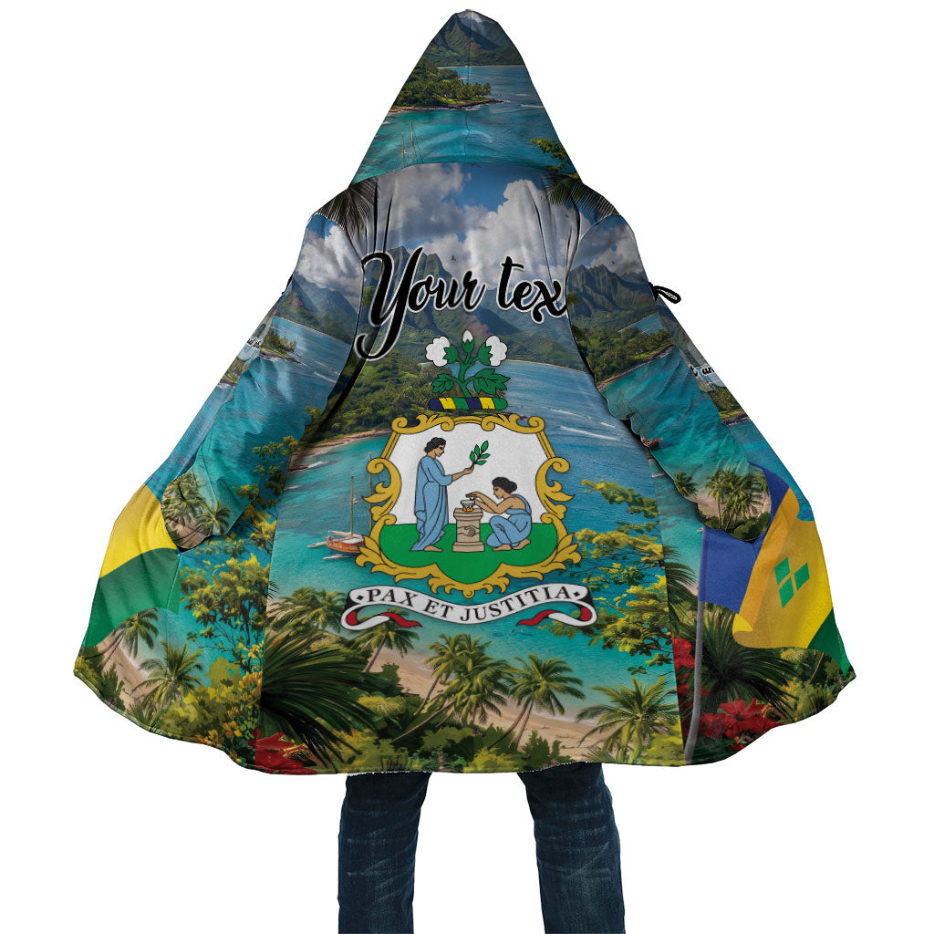 Hairouna St Vincent and The Grenadines Personalized Cloak Land of the Blessed