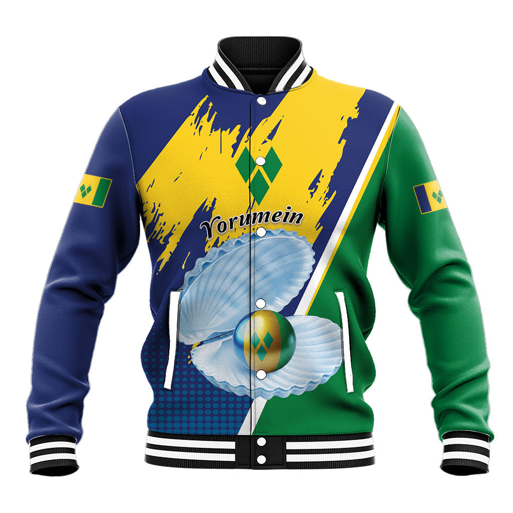 Yorumein SVG Personalized Baseball Jacket Pearl of Caribbean