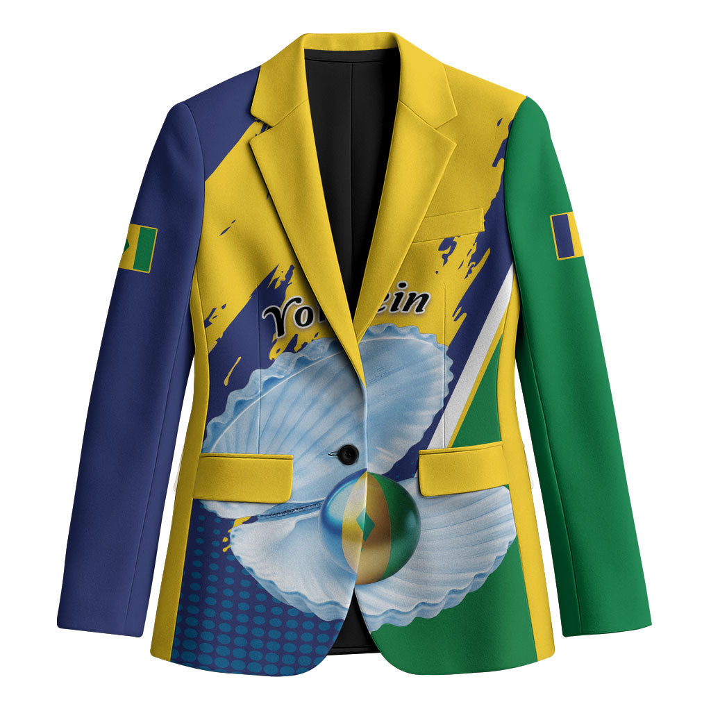 Yorumein SVG Personalized Blazer Pearl of Caribbean