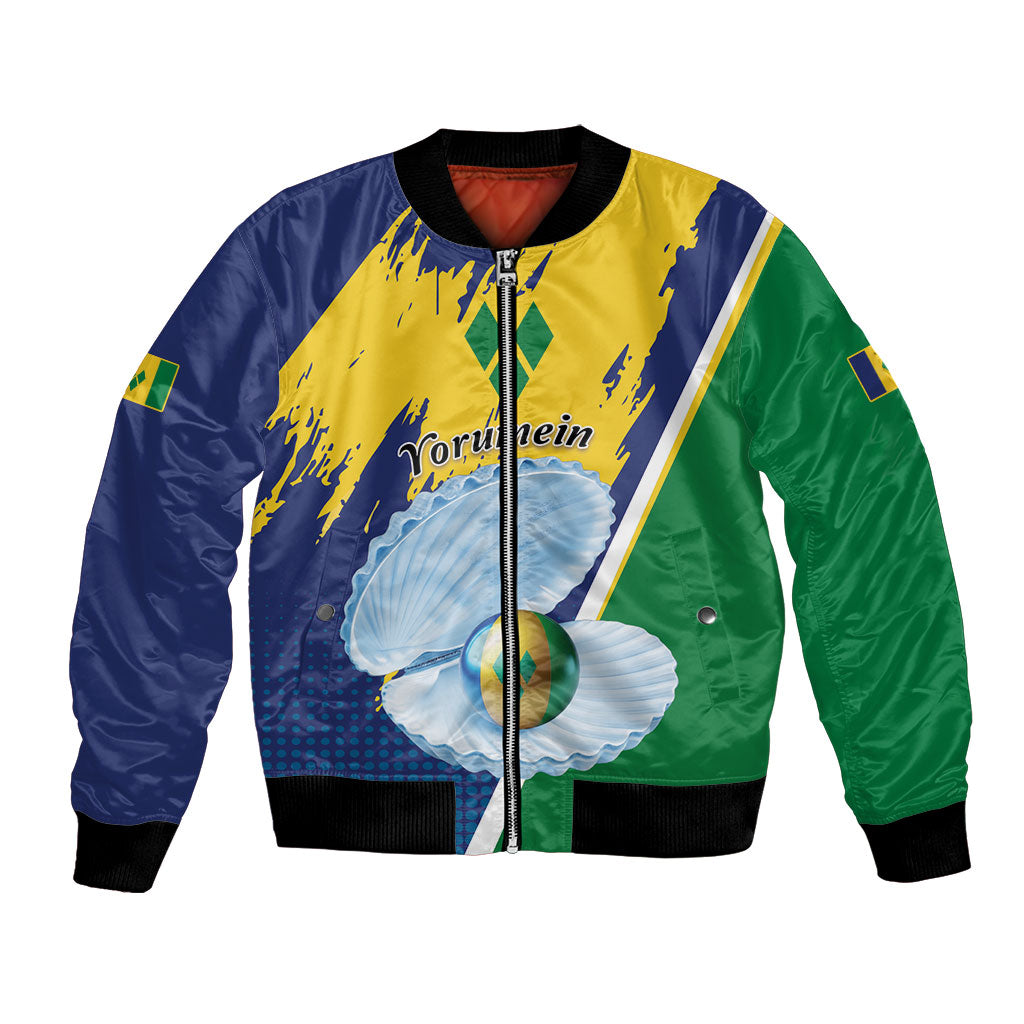 Yorumein SVG Personalized Bomber Jacket Pearl of Caribbean