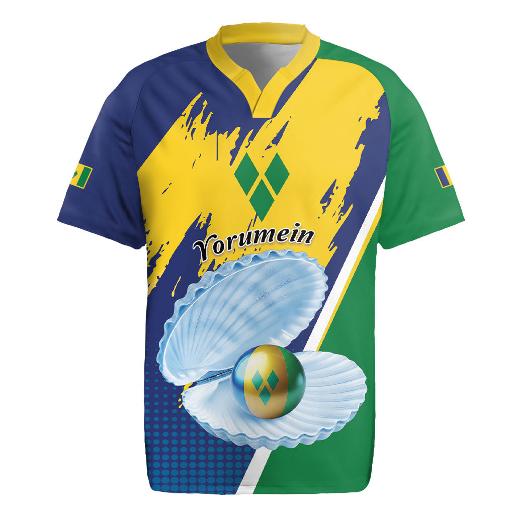 Yorumein SVG Personalized Rugby Jersey Pearl of Caribbean