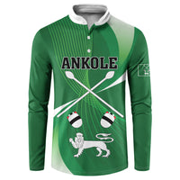 Personalised Kingdom of Ankole Button Sweatshirt Obugabe Bw Ankole