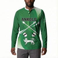 Personalised Kingdom of Ankole Button Sweatshirt Obugabe Bw Ankole