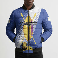 Personalised Buganda Bomber Puffer Jacket Ekitiibwa kya Buganda