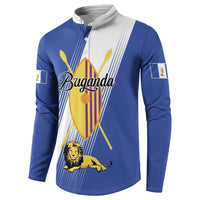 Personalised Buganda Button Sweatshirt Ekitiibwa kya Buganda