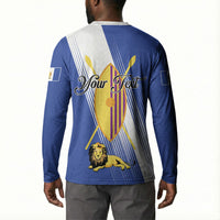 Personalised Buganda Button Sweatshirt Ekitiibwa kya Buganda