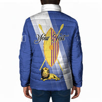 Personalised Buganda Padded Jacket Ekitiibwa kya Buganda