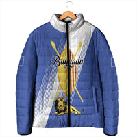 Personalised Buganda Padded Jacket Ekitiibwa kya Buganda