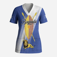 Personalised Buganda Scrub Top Ekitiibwa kya Buganda