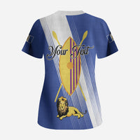 Personalised Buganda Scrub Top Ekitiibwa kya Buganda