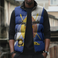 Personalised Buganda Sleeveless Puffer Jacket Ekitiibwa kya Buganda