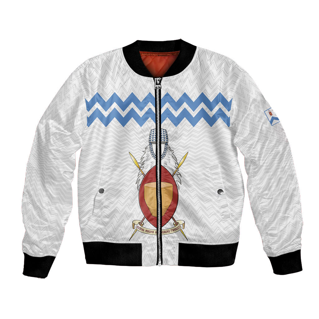 Bunyoro Kitara Kingdom Bomber Jacket Habwa Ruhanga n Ihanga Lyange