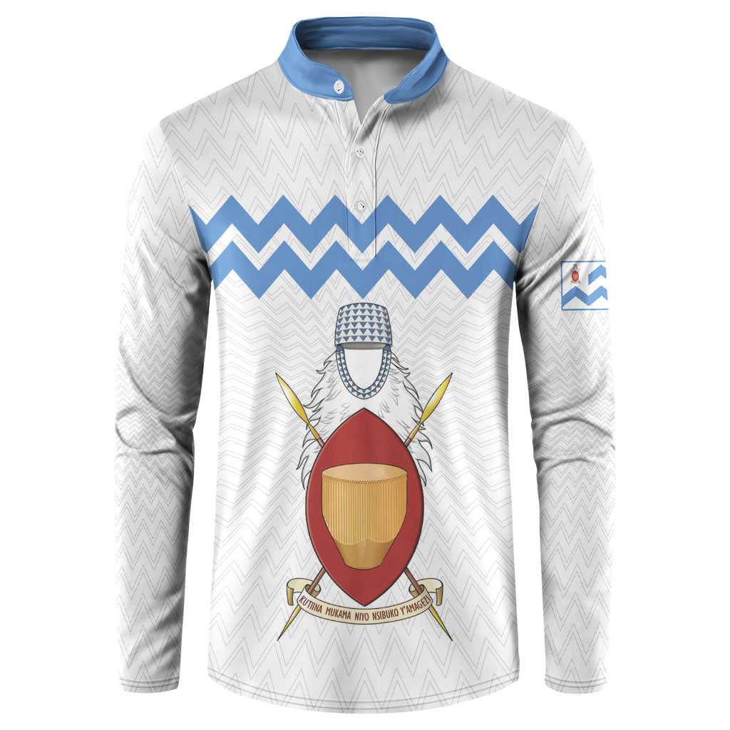 Bunyoro Kitara Kingdom Button Sweatshirt Habwa Ruhanga n Ihanga Lyange
