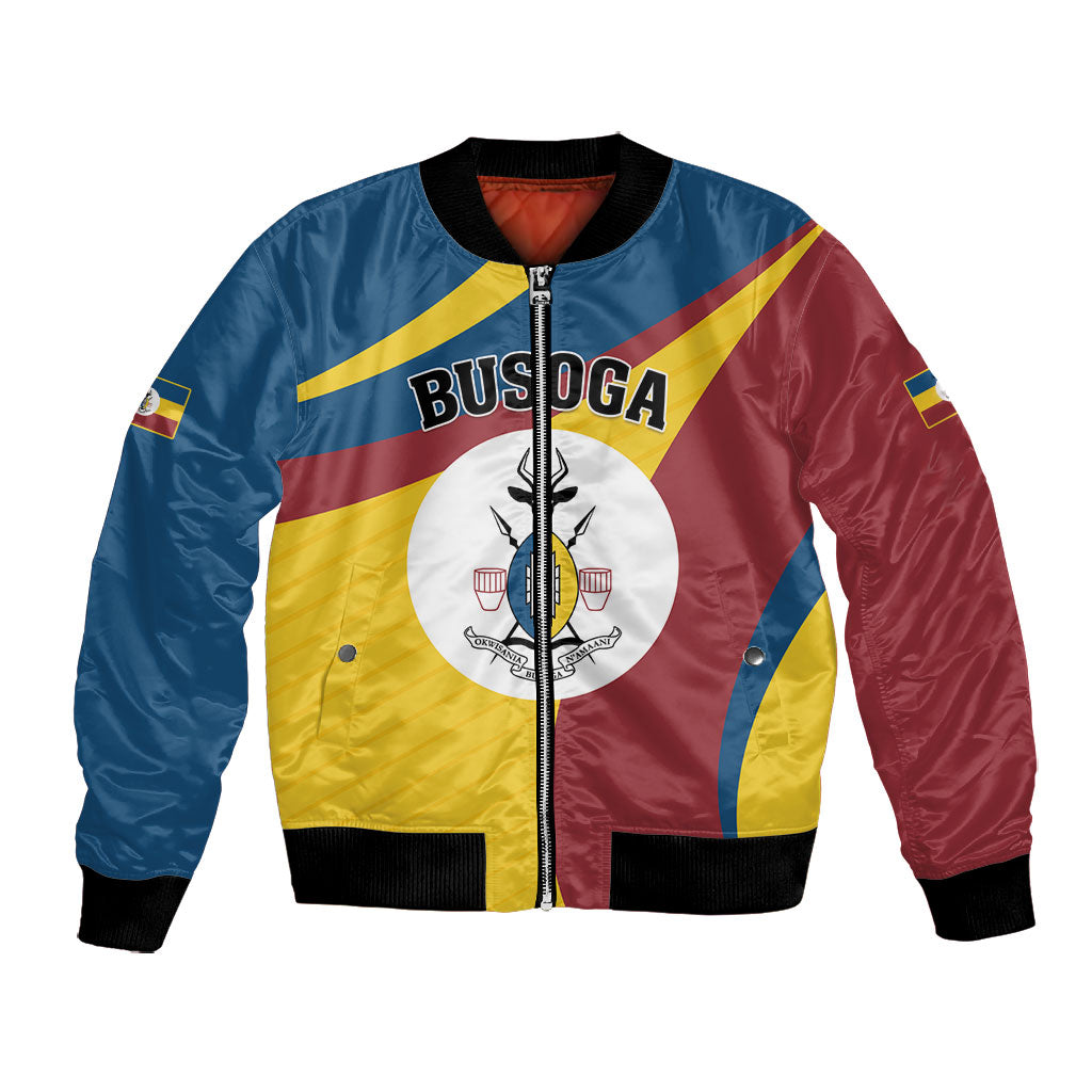 Personalised Kingdom of Busoga Bomber Jacket Land of the Soga