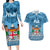 Custom Fiji Rugby Couples Matching Long Sleeve Bodycon Dress and Hawaiian Shirt Fijian Go 2023 World Cup - Wonder Print Shop