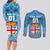 Custom Fiji Rugby Couples Matching Long Sleeve Bodycon Dress and Long Sleeve Button Shirts Fijian Go 2023 World Cup - Wonder Print Shop