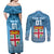 Custom Fiji Rugby Couples Matching Off Shoulder Maxi Dress and Long Sleeve Button Shirts Fijian Go 2023 World Cup - Wonder Print Shop