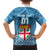 Custom Fiji Rugby Family Matching Long Sleeve Bodycon Dress and Hawaiian Shirt Fijian Go 2023 World Cup - Wonder Print Shop