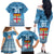 Custom Fiji Rugby Family Matching Off Shoulder Long Sleeve Dress and Hawaiian Shirt Fijian Go 2023 World Cup - Wonder Print Shop