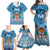 Custom Fiji Rugby Family Matching Off Shoulder Maxi Dress and Hawaiian Shirt Fijian Go 2023 World Cup - Wonder Print Shop