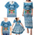 Custom Fiji Rugby Family Matching Puletasi Dress and Hawaiian Shirt Fijian Go 2023 World Cup - Wonder Print Shop