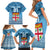 Custom Fiji Rugby Family Matching Short Sleeve Bodycon Dress and Hawaiian Shirt Fijian Go 2023 World Cup - Wonder Print Shop